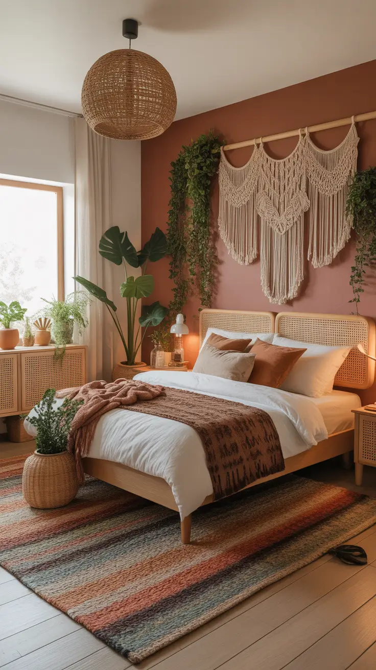 Modern Boho Bedroom Layout 2026