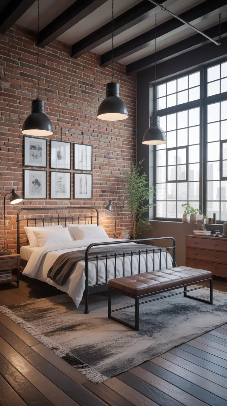 Industrial Loft Bedroom Layout 2026