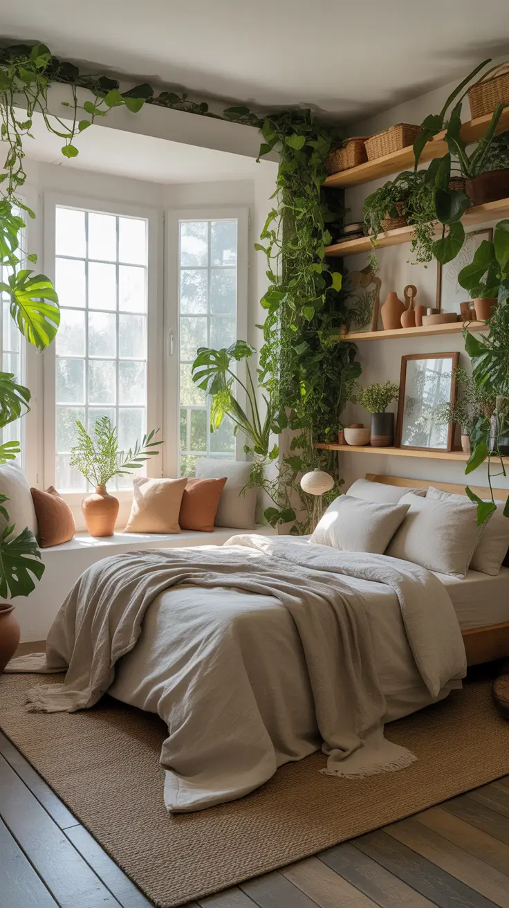 Biophilic Bedroom Layout 2026