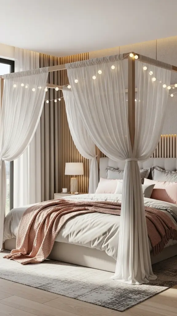 Canopy Bed Ideas Canopy bed with curtains