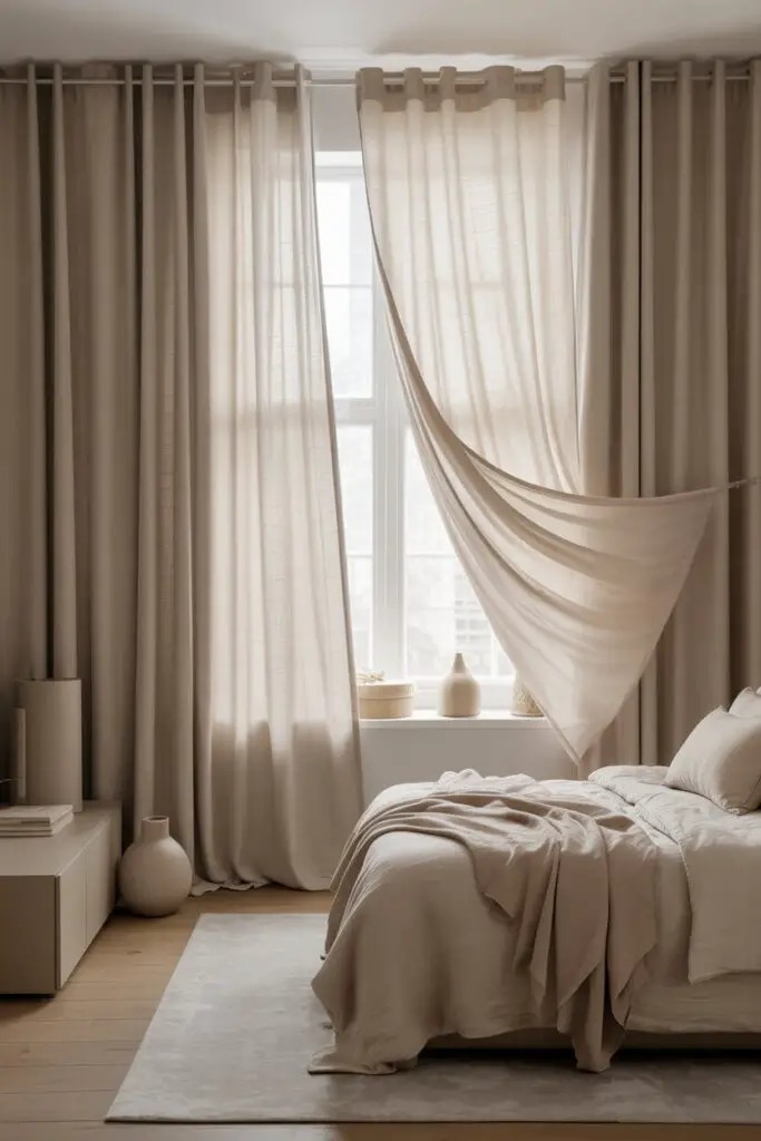 Neutral Bedroom Accessories: Effortless Style Without the Snooze Factor 14 Curtains That Enhance, Not Overpower