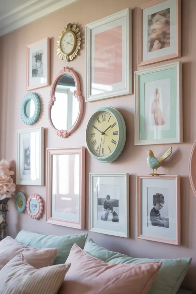 Design a Pastel Gallery Wall