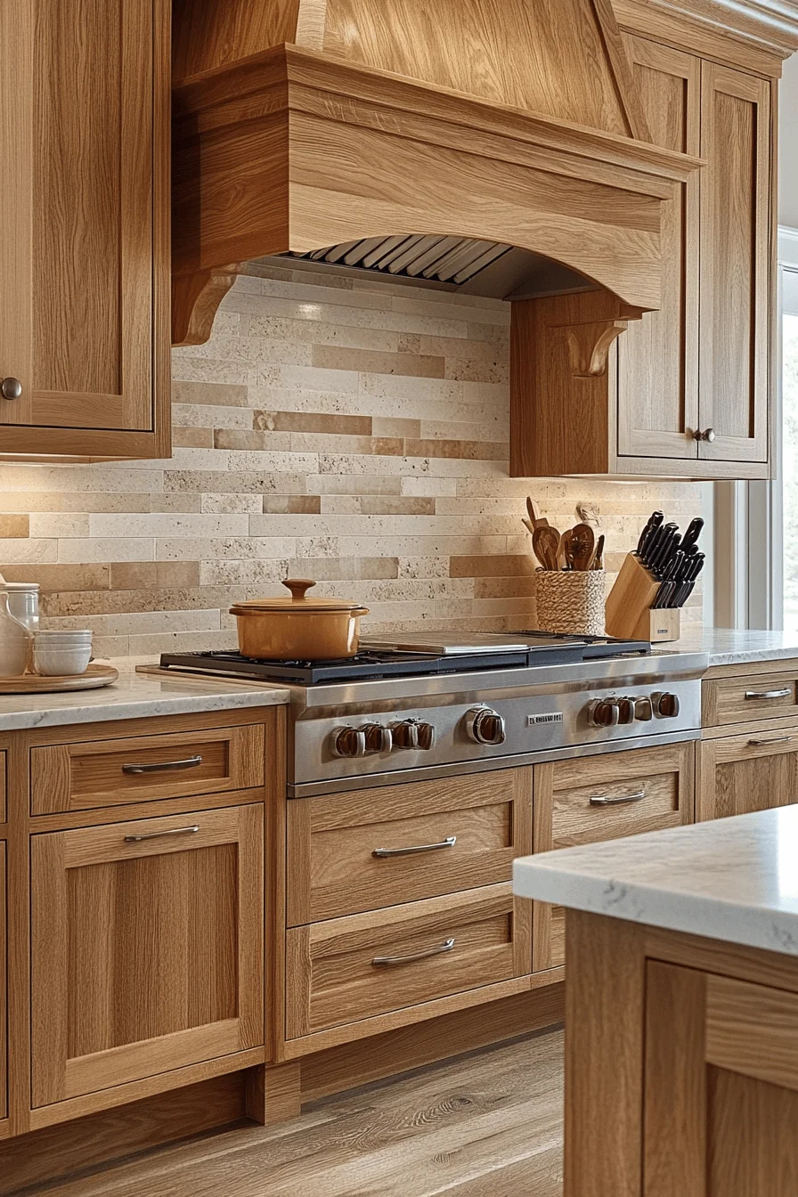 Solid Natural Oak Kitchen Cabinets solid natural oak kitchen cabinets