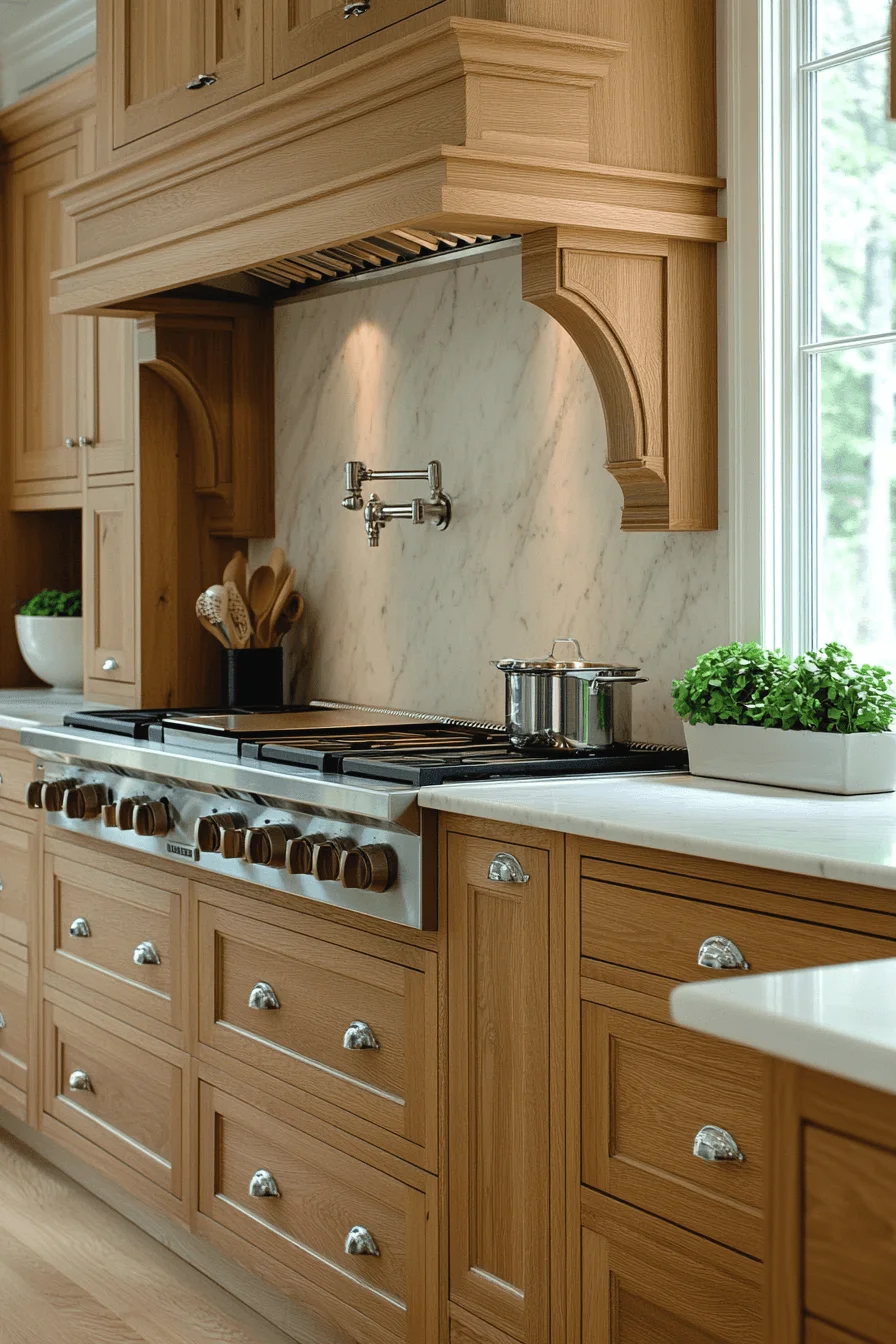 Pure Natural Oak Kitchen Cabinets pure natural oak kitchen cabinets