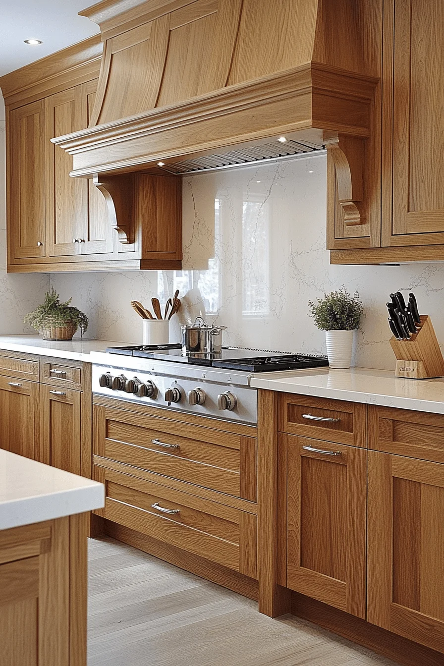 Fresh Natural Oak Kitchen Cabinets fresh natural oak kitchen cabinets