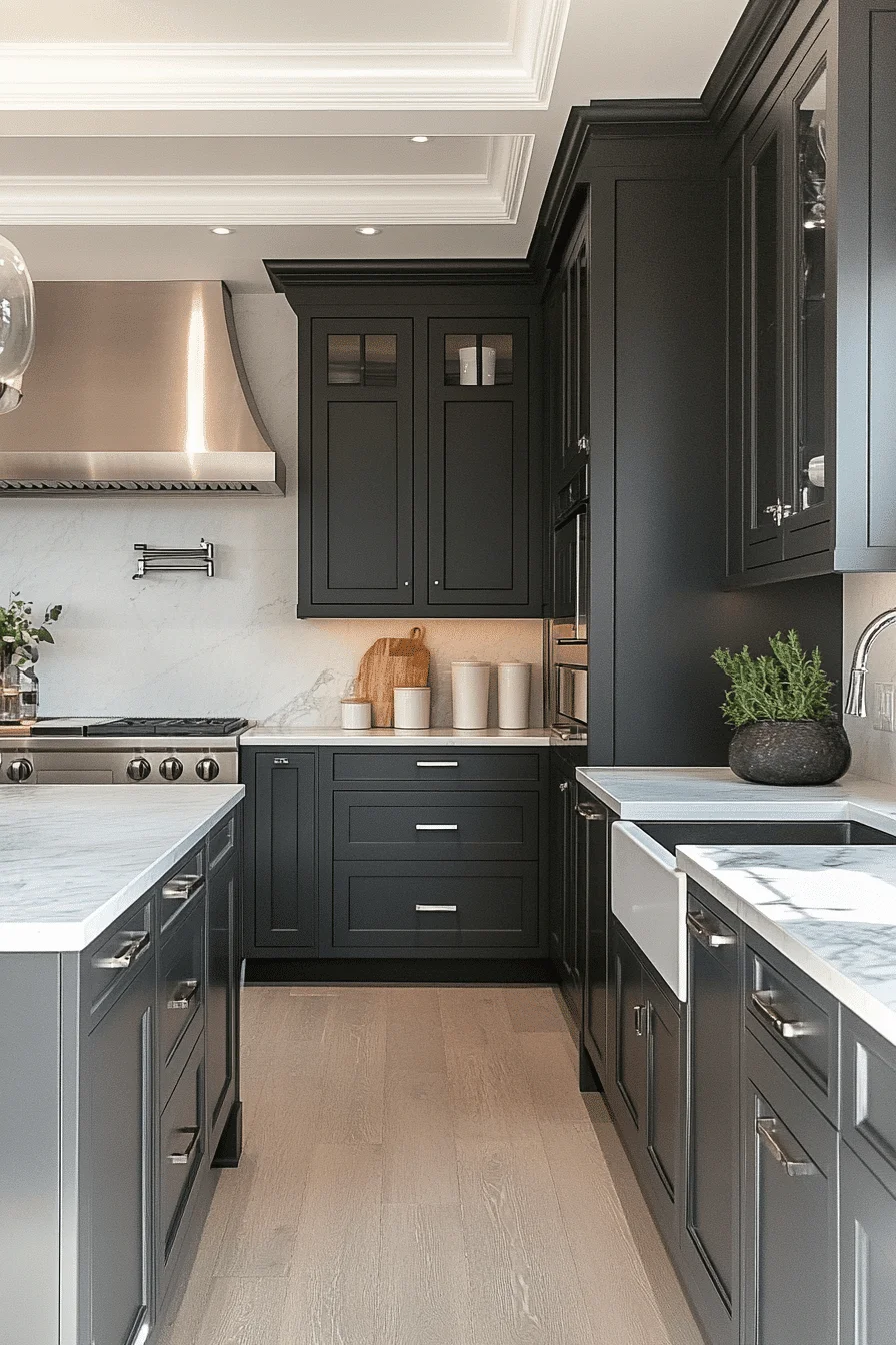 grey kitchen