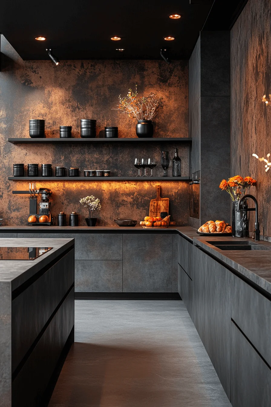 grey kitchen