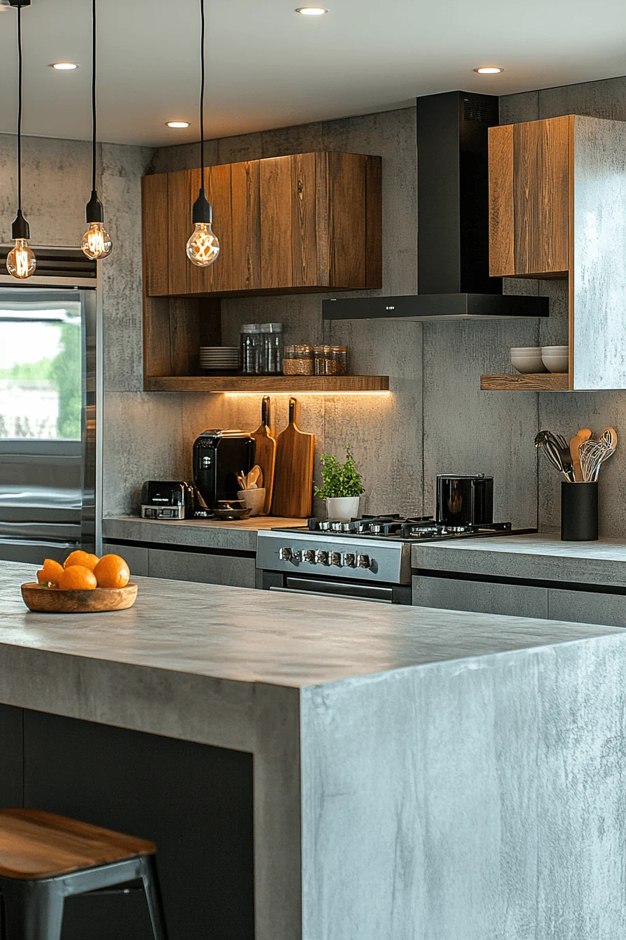 grey kitchen