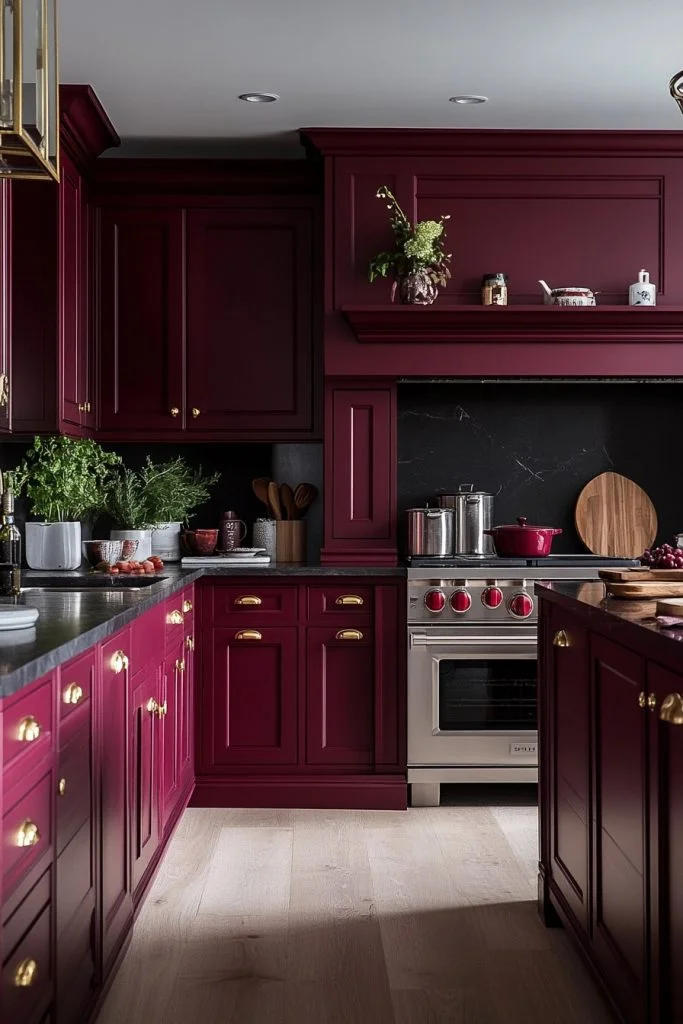 Rich Burgundy Warmth