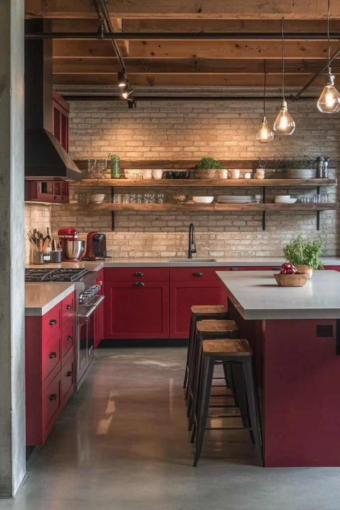 Earthy Firebrick Hues