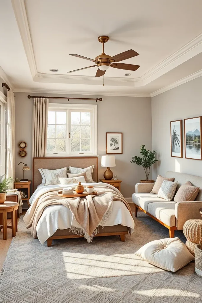 Family-friendly guest bedroom