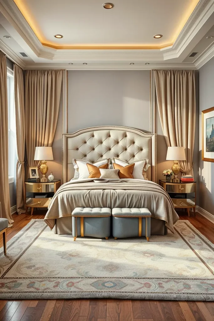 Futuristic guest bedroom design