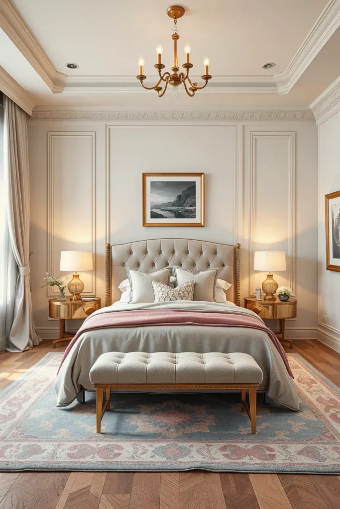 Timeless guest bedroom design