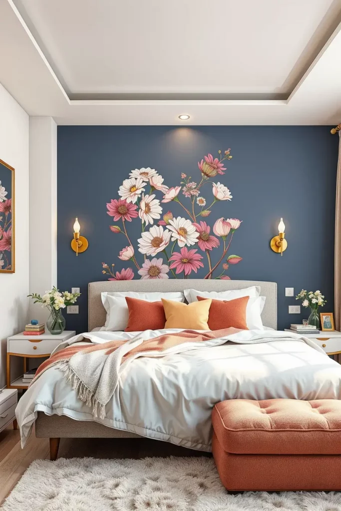 3D textured accent wall