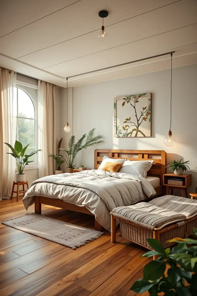 Green bedroom benefits