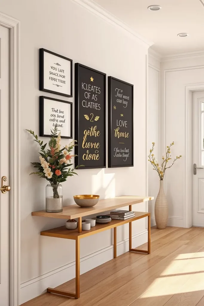 Framed seasonal quotes