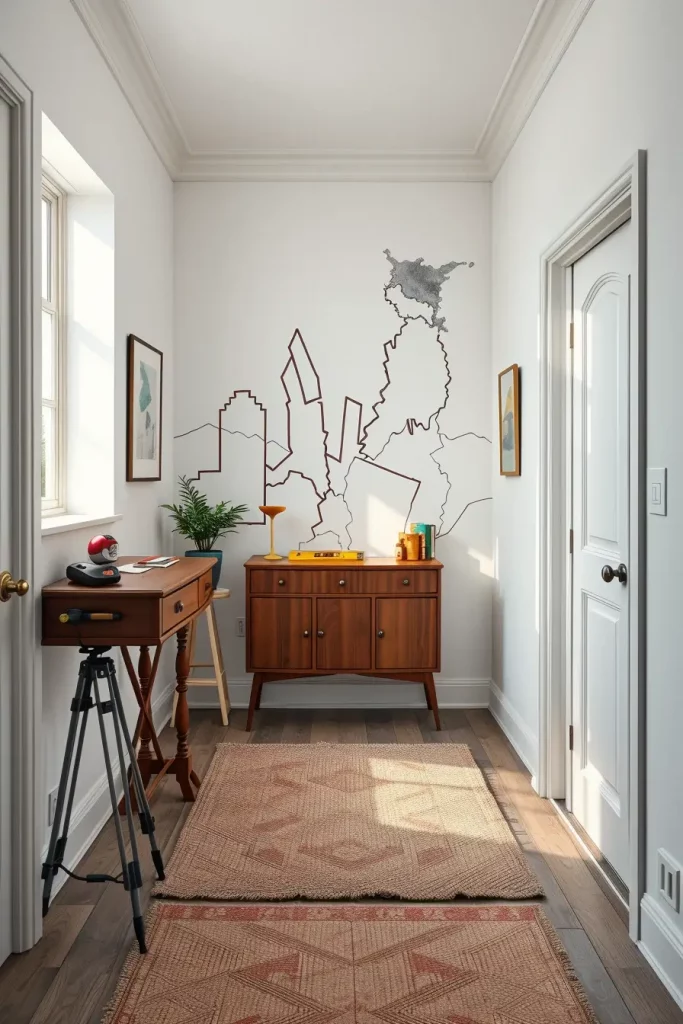 Sketching mural design