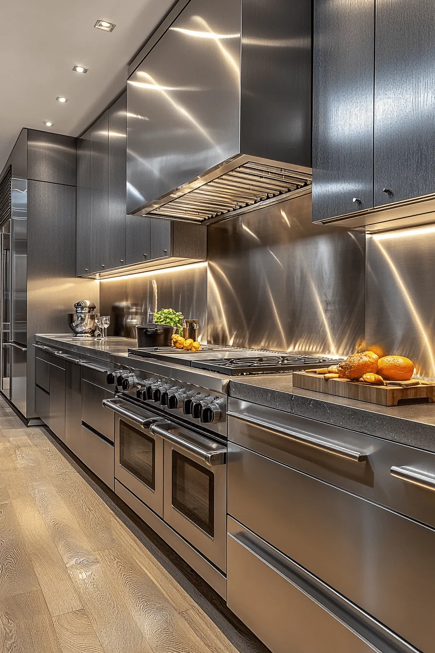 grey kitchen cabinets