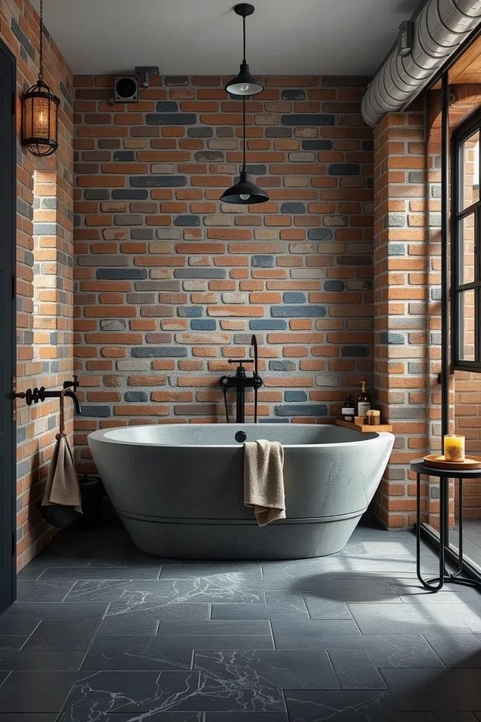 Concrete freestanding tub