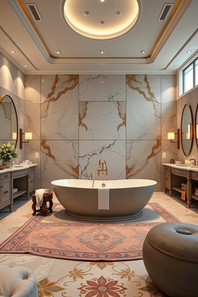 Luxury master bathroom