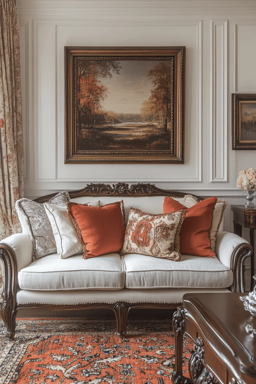 french provincial living room