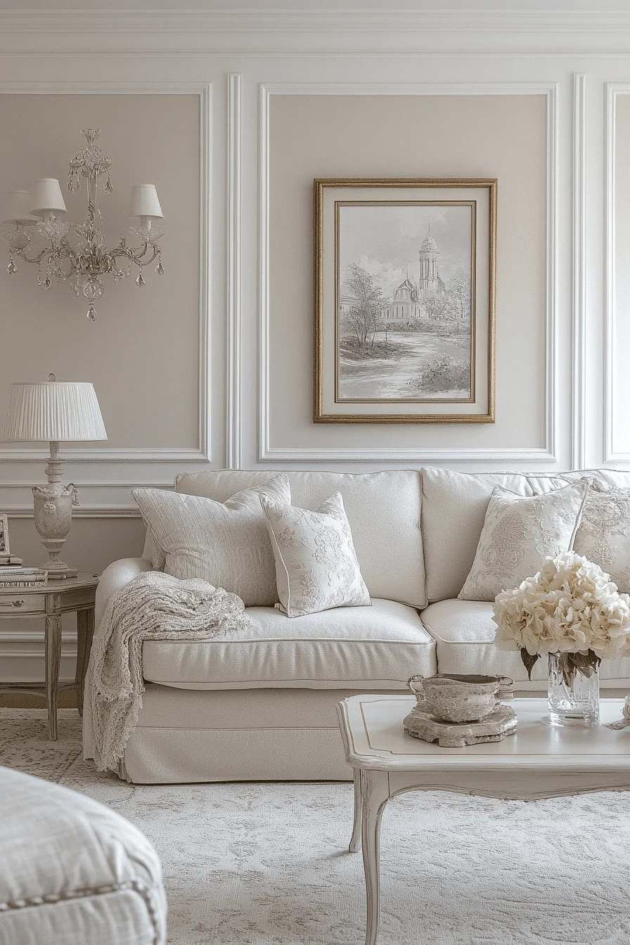 french provincial living room