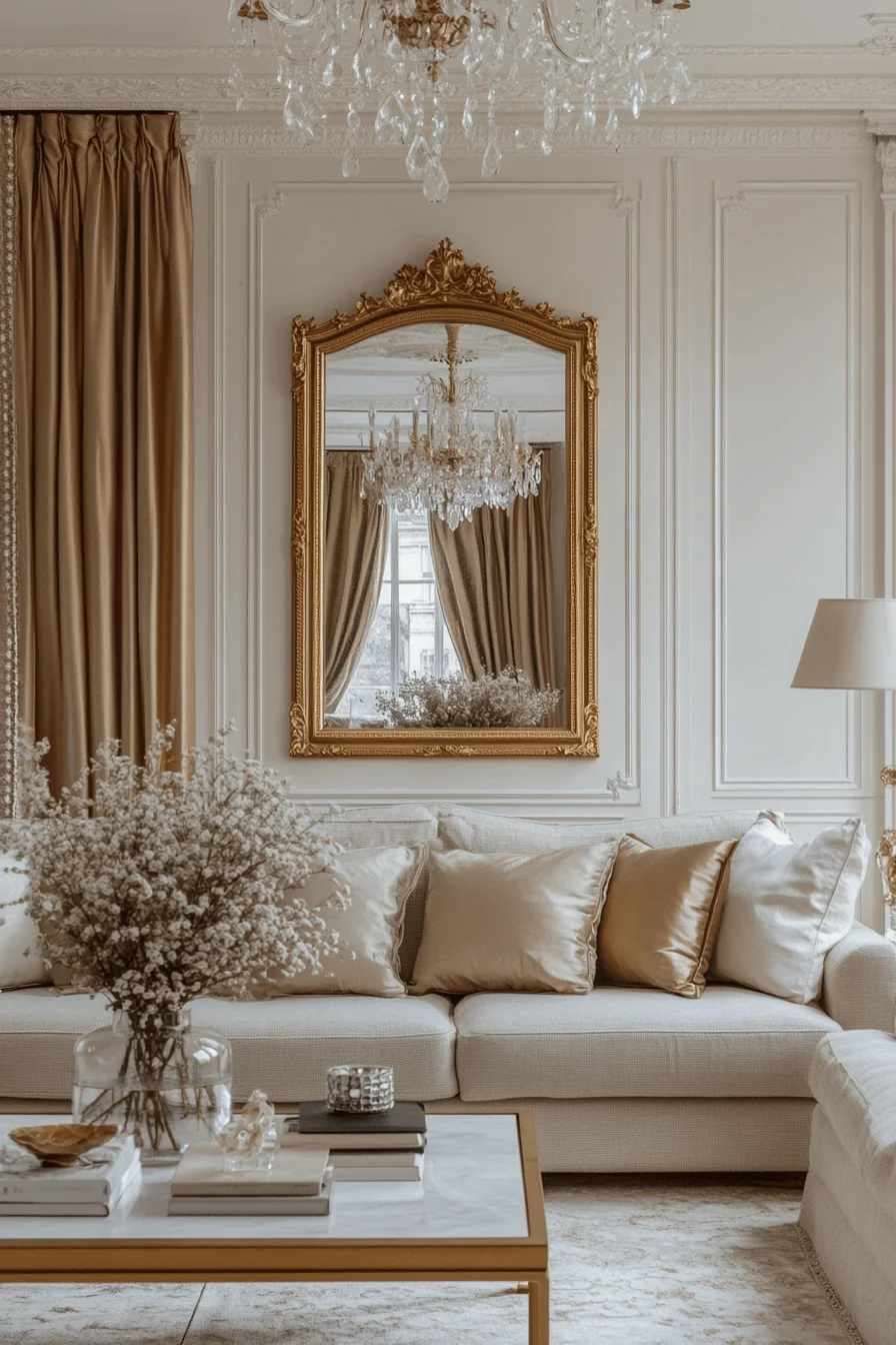 french provincial living room