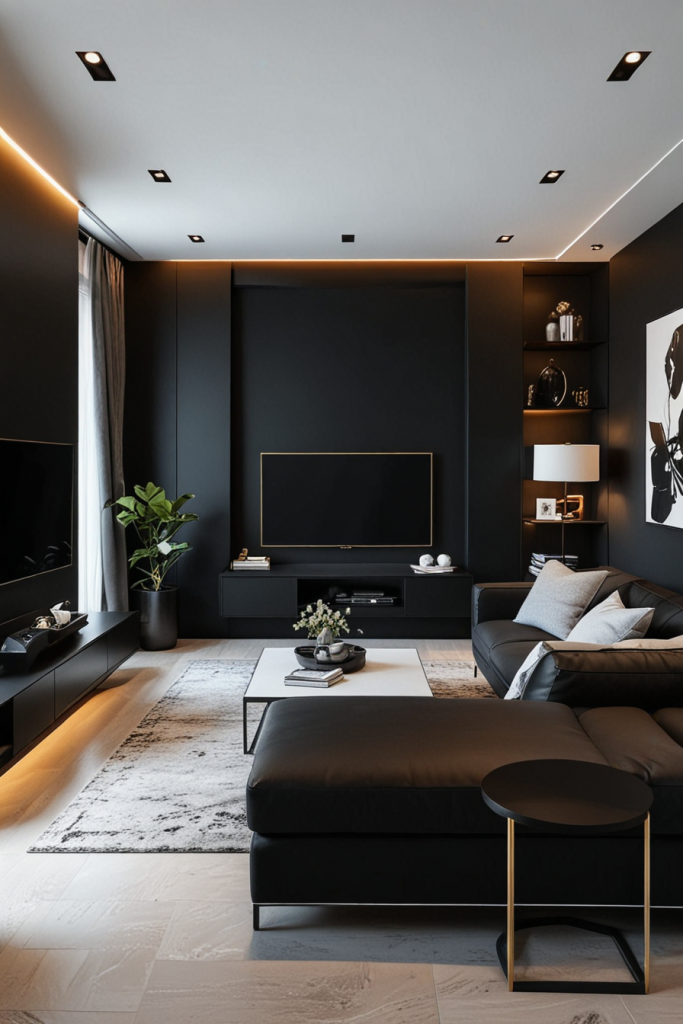 Sophisticated small living room design