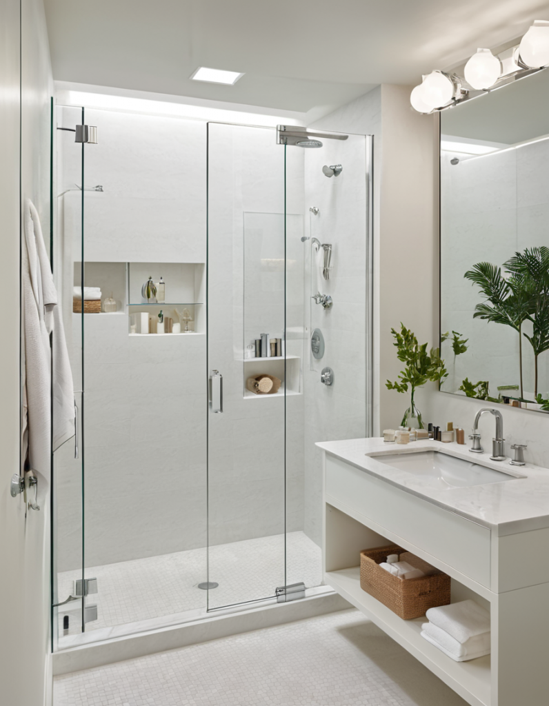 Small Bathroom Space Optimization