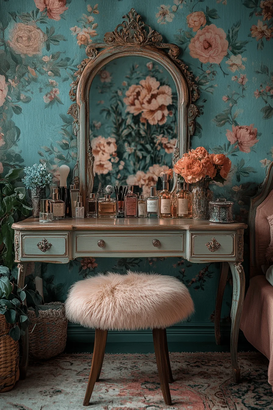 boho vintage bedroom