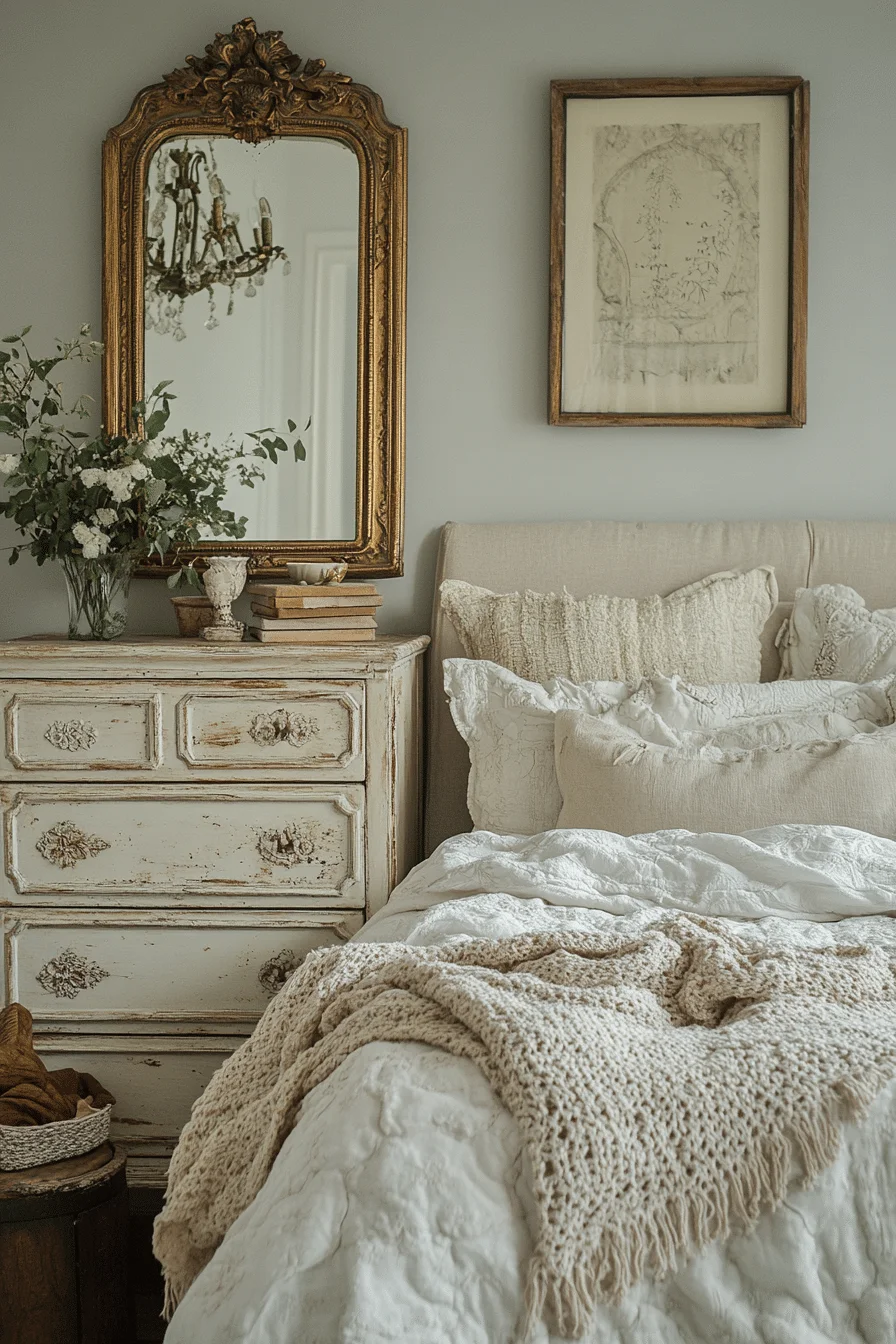 boho vintage bedroom