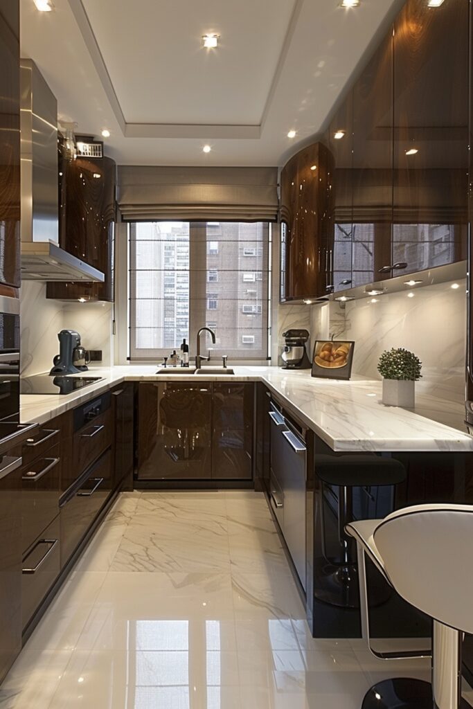 Space-Savvy Urban Kitchens