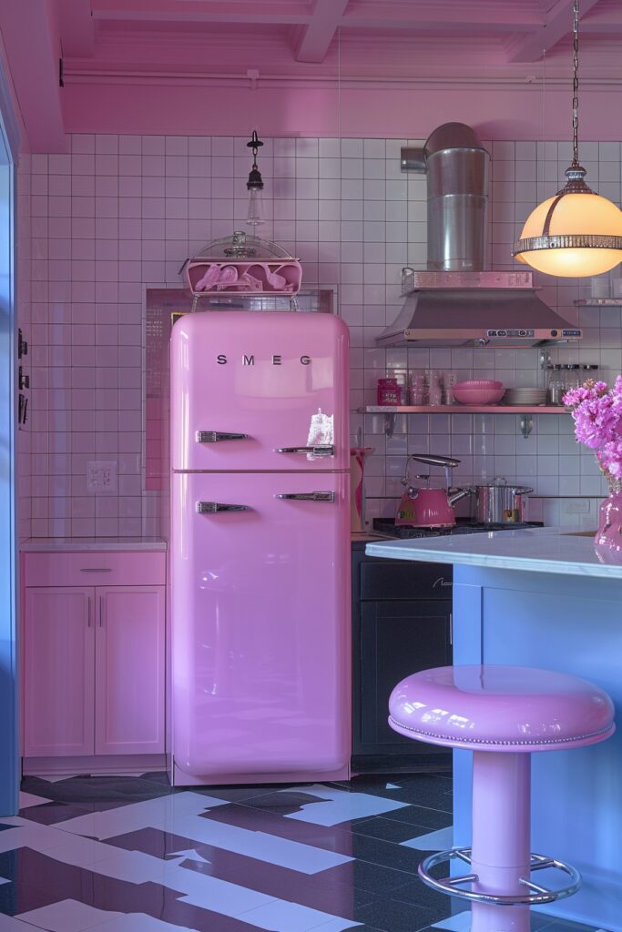 Retro-Modern Kitchen Designs