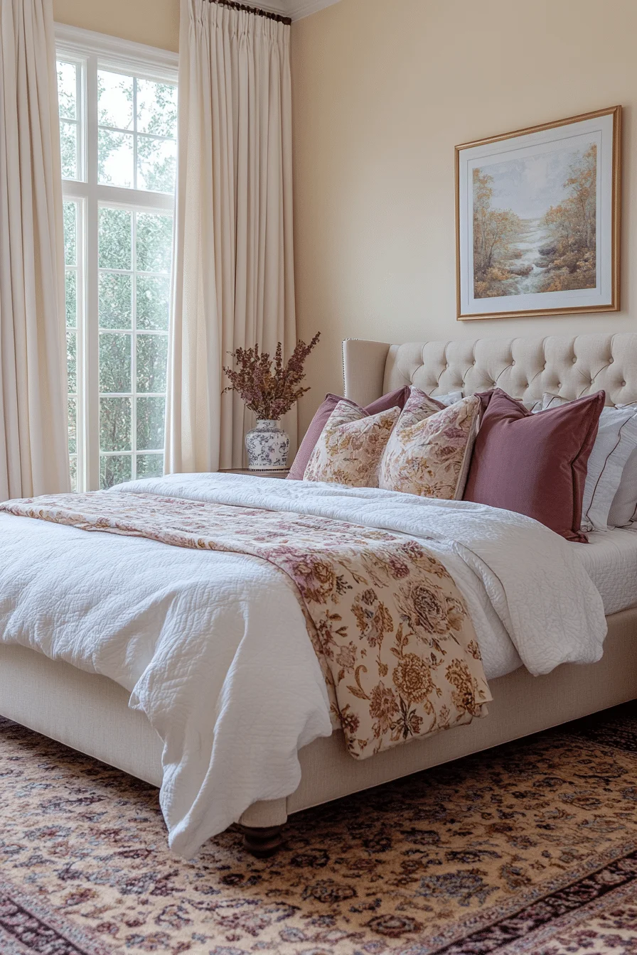 Twilight Mauve Bedroom