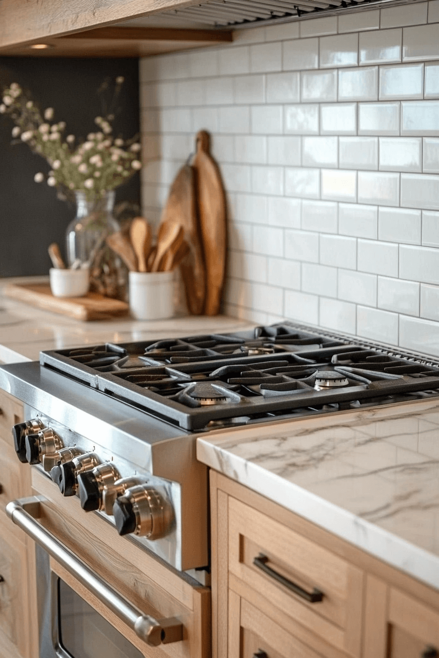 marble-look kitchen countertops