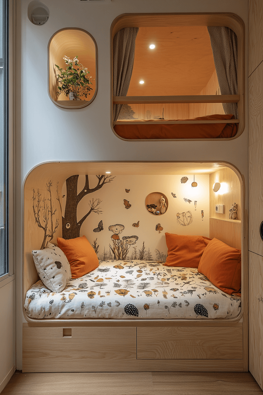 japandi small bedroom