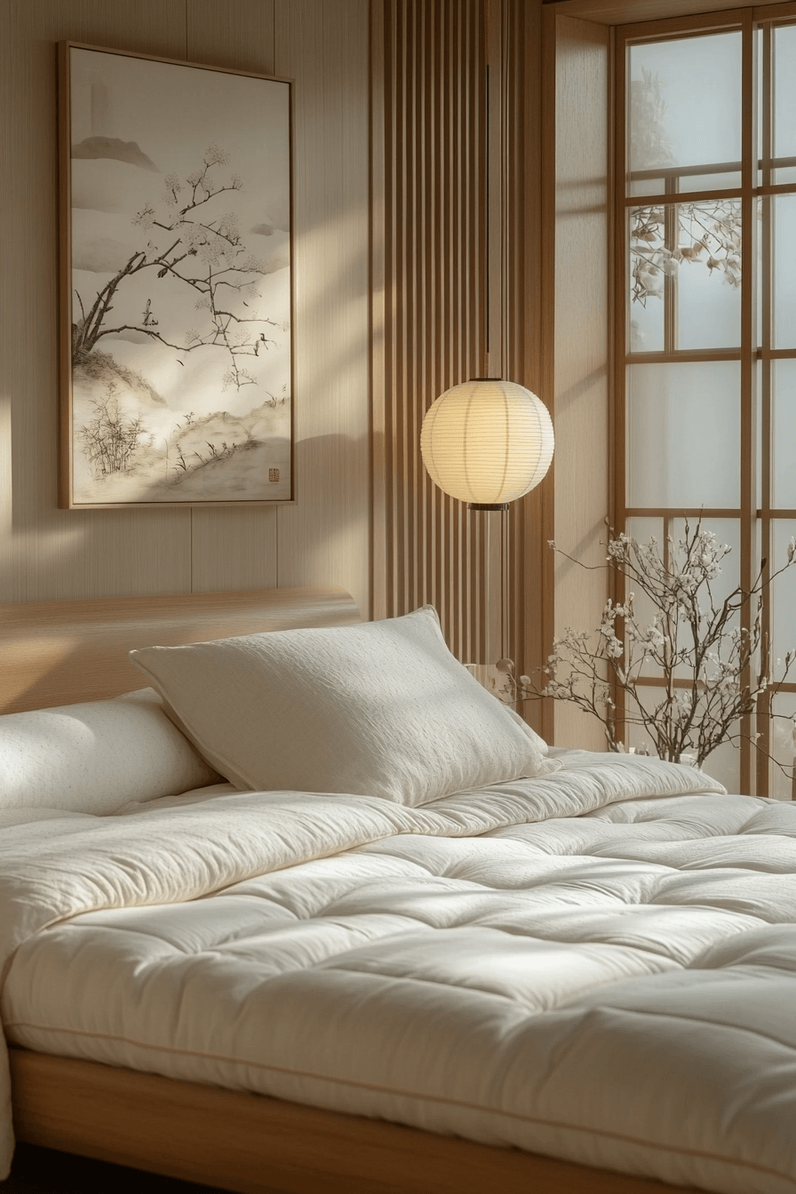 japandi small bedroom