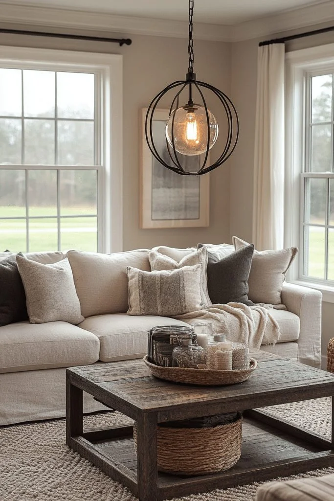 Streamlined Farmhouse Interior Designs