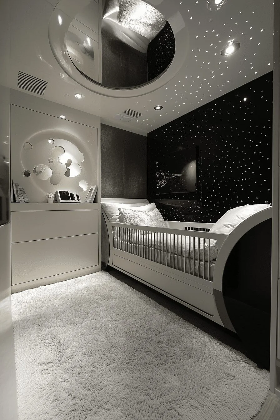 Futuristic Nursery Futuristic Nursery