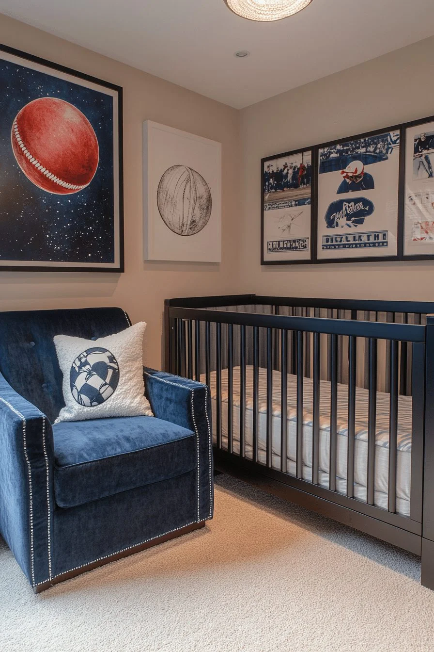 Contemporary Sports Nursery Contemporary Sports Nursery