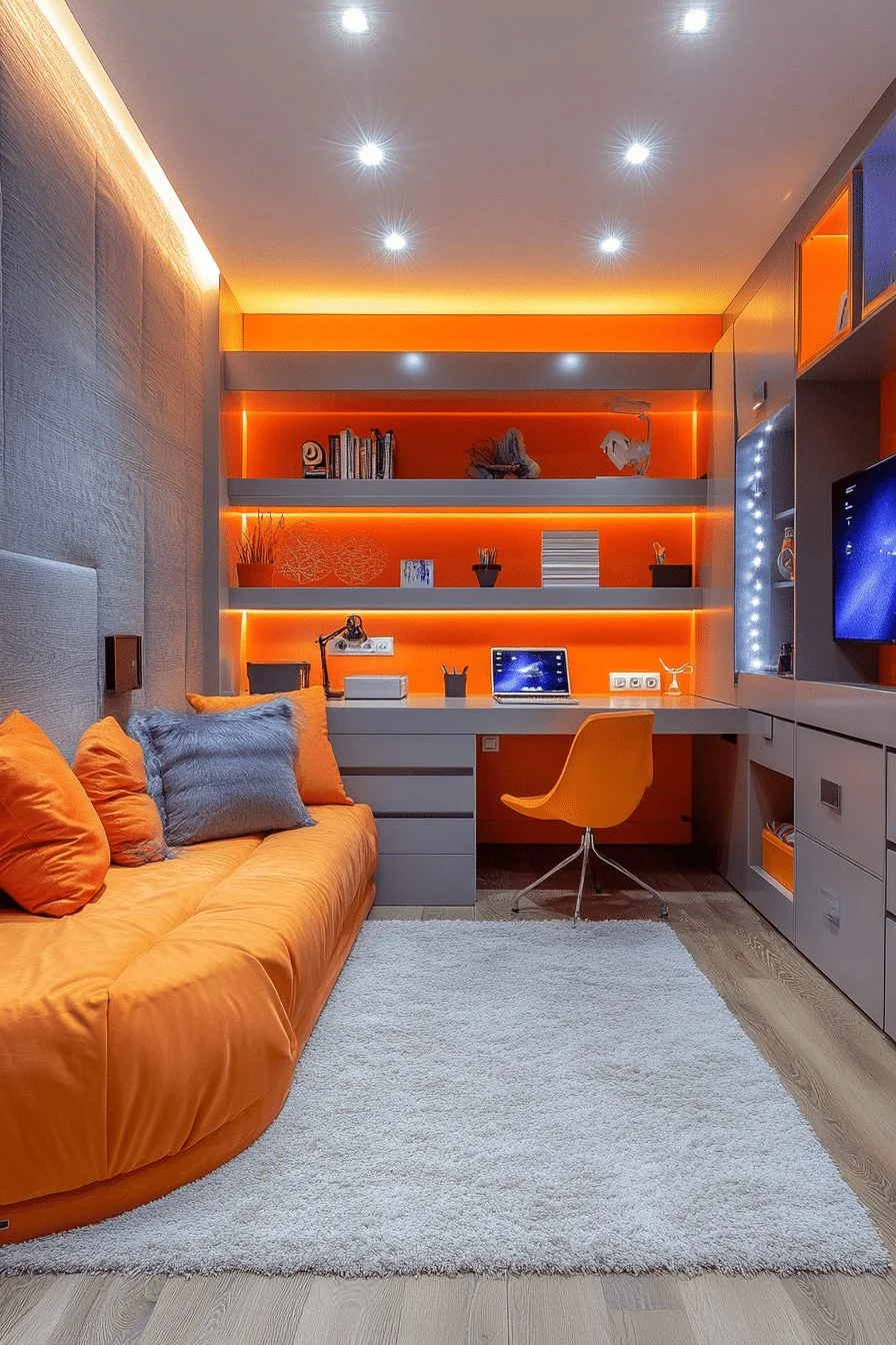 29 Contemporary Interior Ideas to Create a Sophisticated Atmosphere 21 Ultra-Modern Teen Space