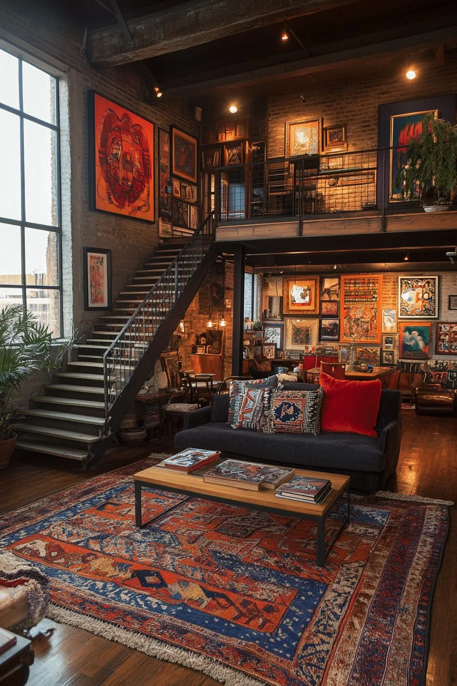 29 Contemporary Interior Ideas to Create a Sophisticated Atmosphere 25 Eclectic Contemporary Loft
