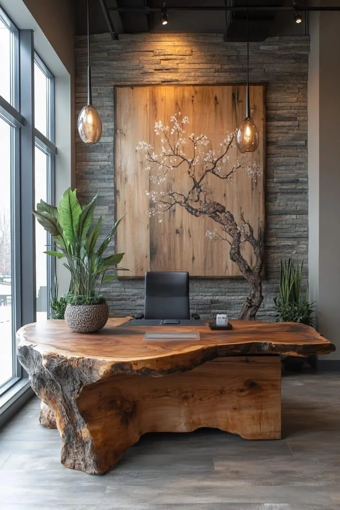 Zen-Inspired Office