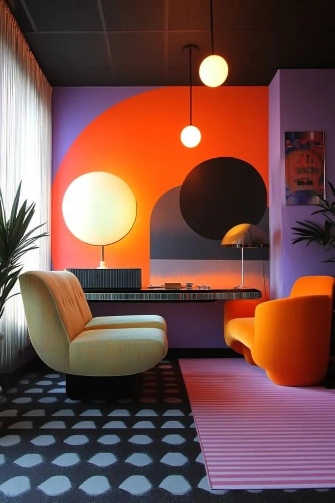 Retro-Futuristic Office