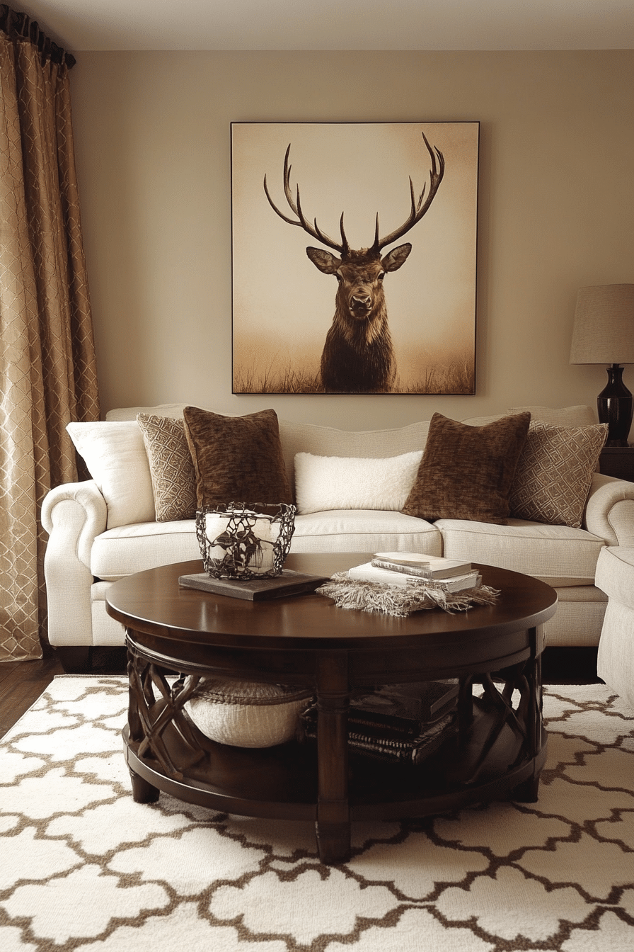 brown living room decorating ideas