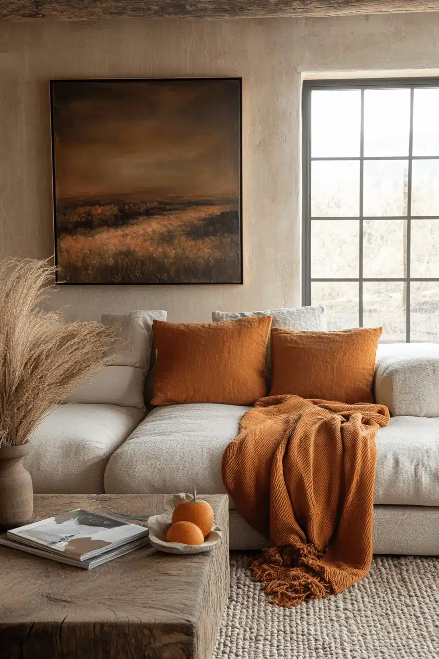 brown living room decorating ideas