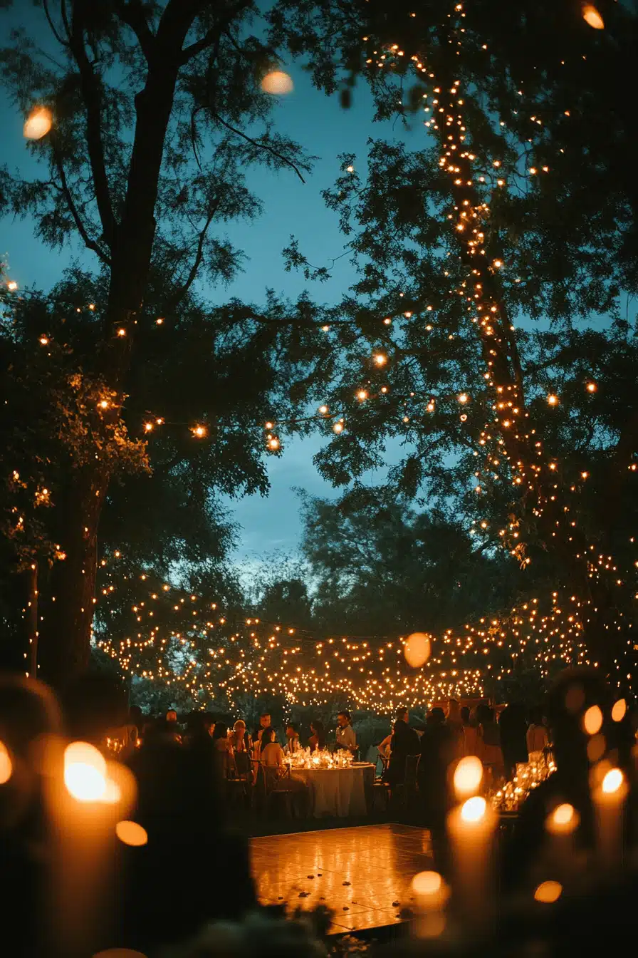 whimsical garden wedding