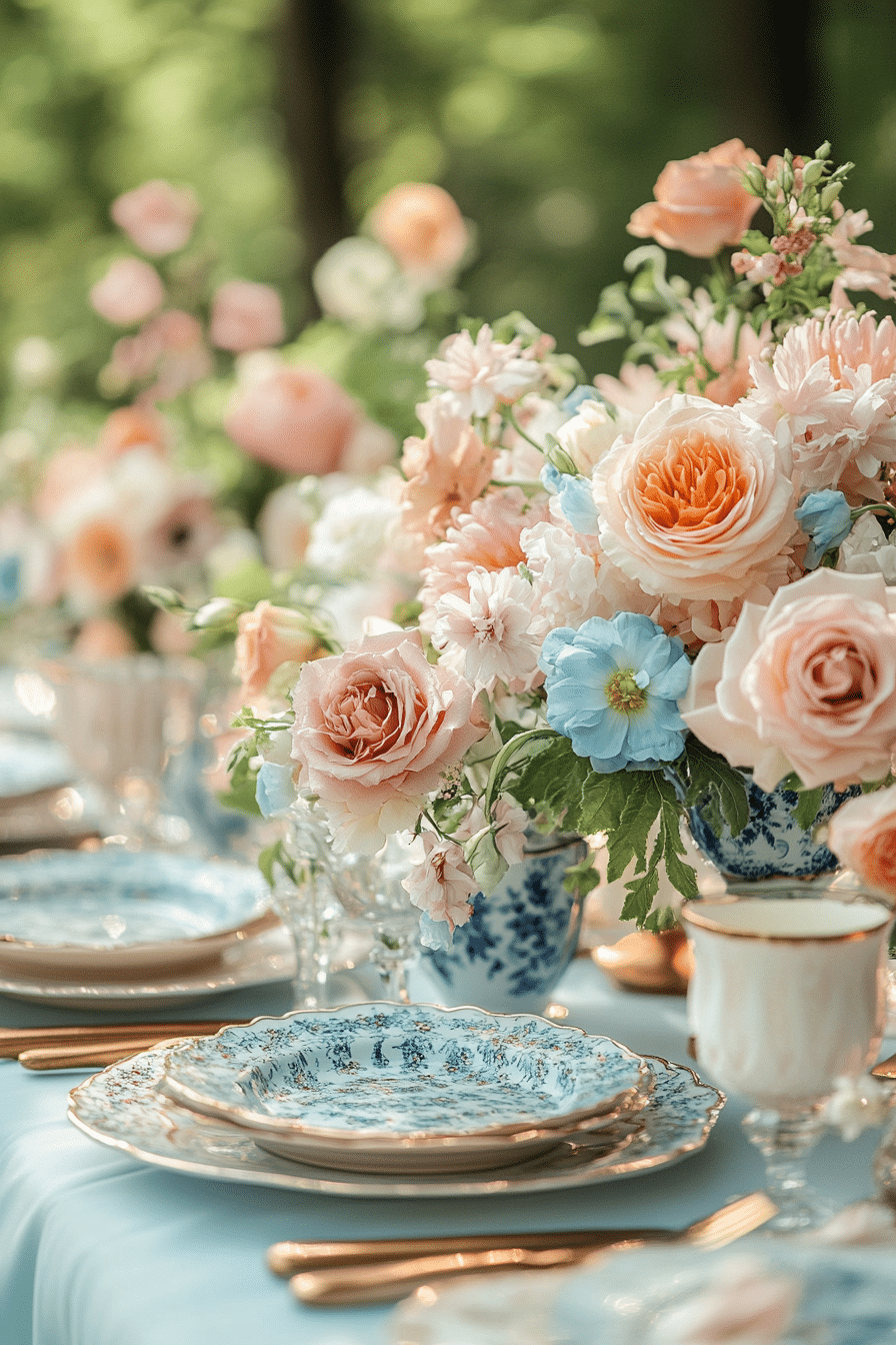 whimsical garden wedding