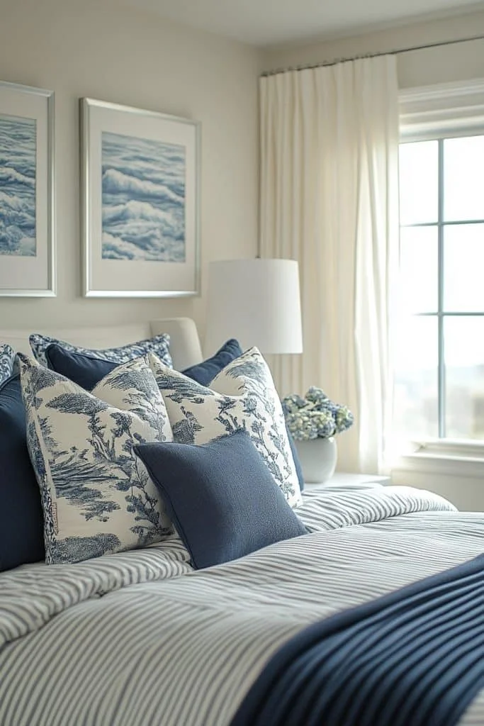 Nautical-Inspired Guest Room