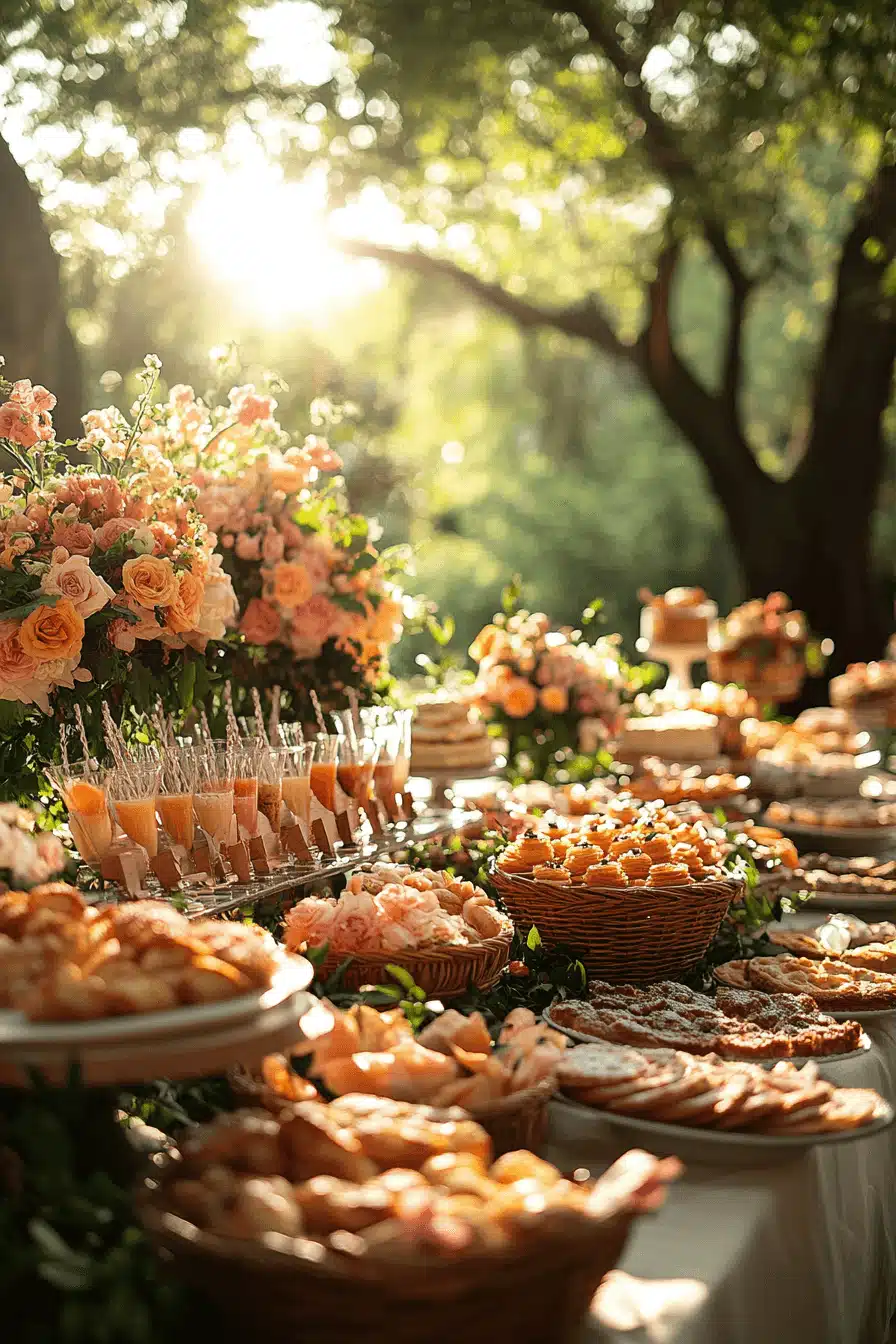 whimsical garden wedding